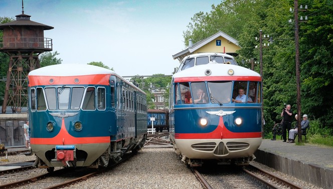 Spoorwegmuseum arrangement